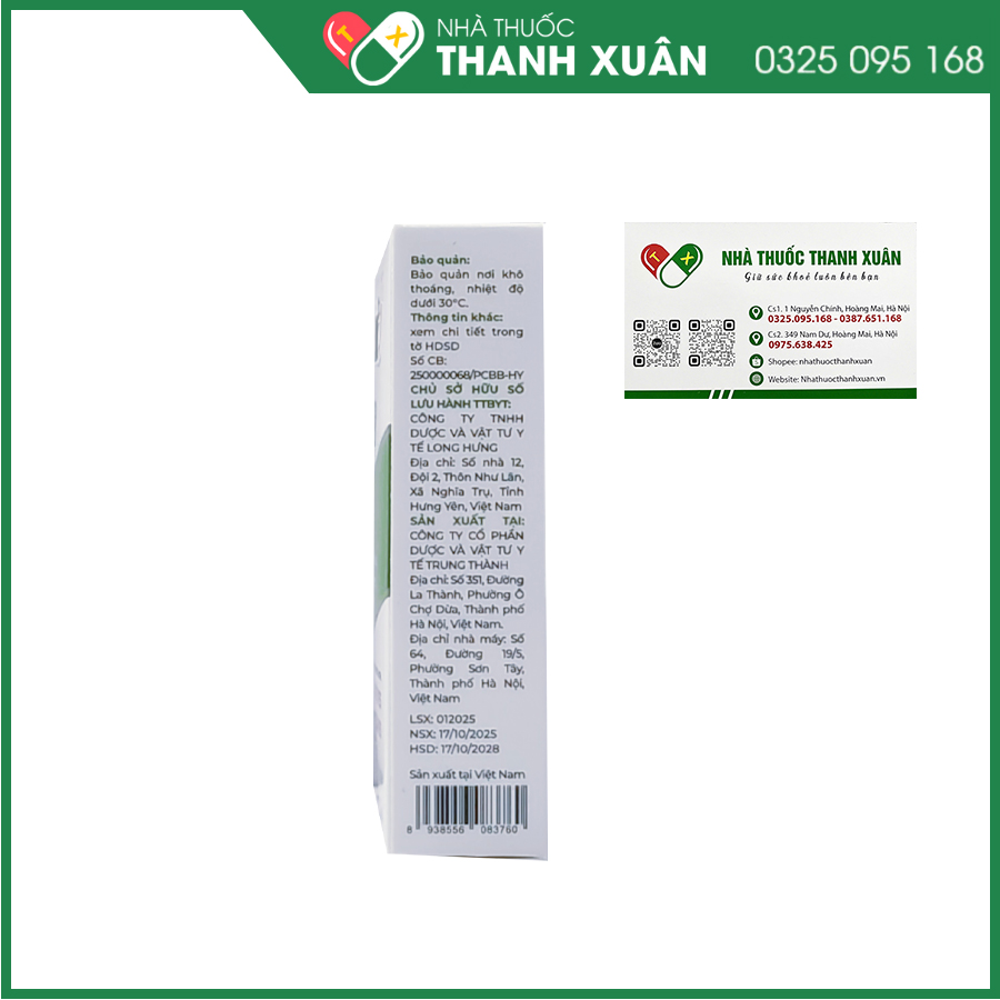 Myovit 3 giúp dưỡng ẩm, giảm cảm giác ngứa mắt, cộm mắt, khô mắt, mỏi mắt, mờ mắt